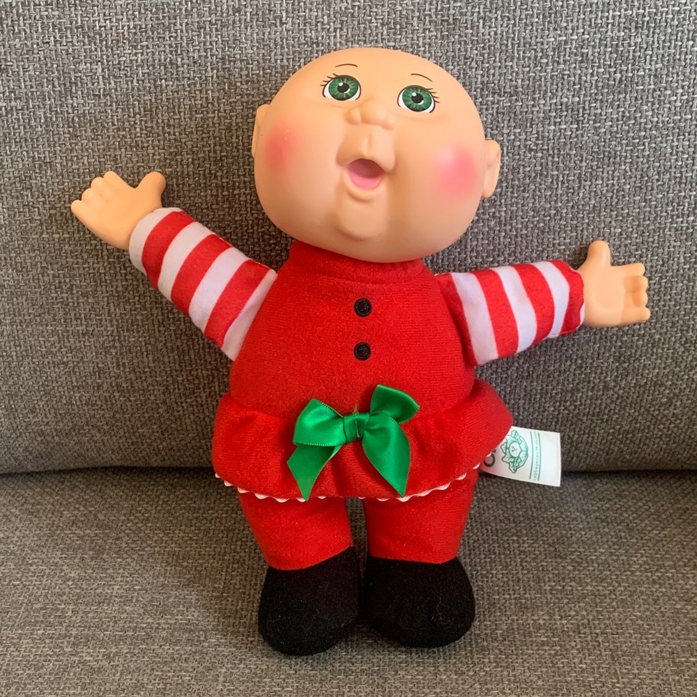 Cabbage Patch Kids Christmas Doll 9” Stuffed Plush Doll